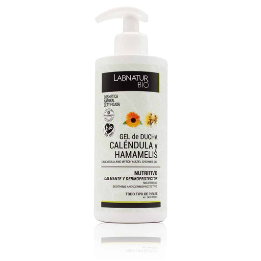 Gel de ducha Caléndula y Hamamelis 450ML Labnatur Bio