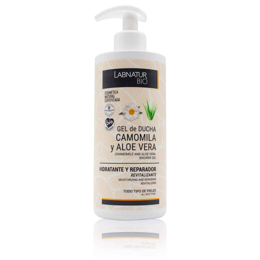 Gel de ducha Camomila y Aloe Vera 450ML Labnatur Bio