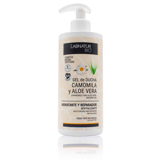 Gel de ducha Camomila y Aloe Vera 450ML Labnatur Bio