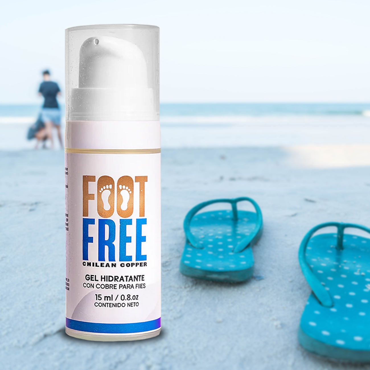 Foot Free Gel hidratante para pies